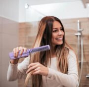 Generic Rechargeable Mini Hair Straightener (Multicolor) - Image 3
