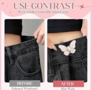 Generic Pack of 2 Jeans Clip Butterfly (Multicolor) - Image 3