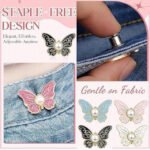 Generic Pack of 2 Jeans Clip Butterfly (Multicolor) - Image 4
