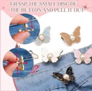 Generic Pack of 2 Jeans Clip Butterfly (Multicolor) - Image 5