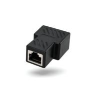 Generic RJ45 Splitter Female Ethernet LAN Network Adapter, 8P8C Internet Cable Coupler for Cat5/Cat5e/Cat6/Cat7 Compatible with Laptop, Computer, Router & Modem (Black) - Image 2
