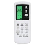 Generic AC Remote Control Model 210B Compatible with Whirlpool AC (White)