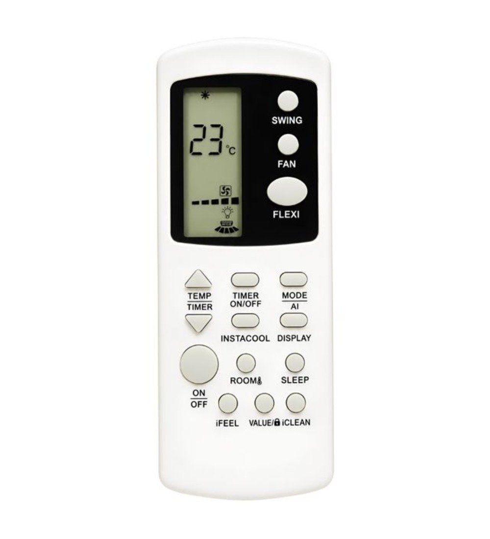 PID-67712-AC-Remote-Control-Model-303-Compatible-with-BPL-AC-White-1.jpg Generic AC Remote Control Model 303 Compatible with BPL AC (White) - Image 1