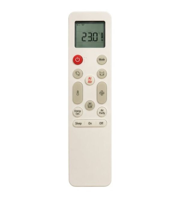 Generic AC Remote Control Model 356 Compatible with LG AC (White)