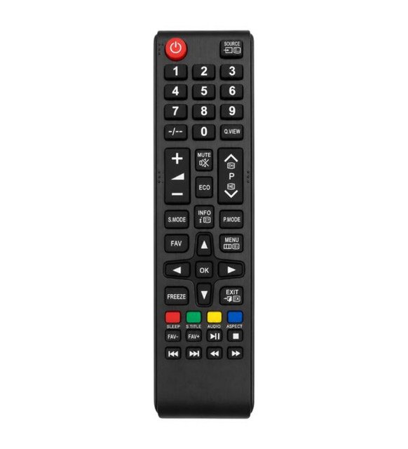 PID-67720-TV-Remote-Control-Model-1453-Compatible-with-Croma-LCD-LED-TV-Black-1.jpg Generic TV Remote Control Model 1453 Compatible with Croma LCD/LED TV (Black) - Image 1