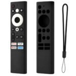 Generic Silicone Protective Cover for Sansui Smart TV Remote � Soft Silicone Case Only (Black)
