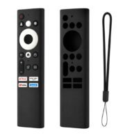 Generic Silicone Protective Cover for Croma Smart TV Remote � Soft Silicone Case Only (Black)