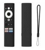 Generic Silicone Protective Cover for Croma Smart TV Remote � Soft Silicone Case Only (Black) - Image 2