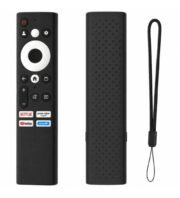 Generic Silicone Protective Cover for Croma Smart TV Remote � Soft Silicone Case Only (Black) - Image 2