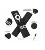 Generic Silicone Protective Cover for Croma Smart TV Remote � Soft Silicone Case Only (Black) - Image 3