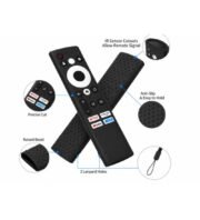 Generic Silicone Protective Cover for Croma Smart TV Remote � Soft Silicone Case Only (Black) - Image 3