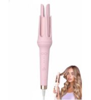 Generic Plastic-Stainless Steel Automatic Hair Curler (Pink) - Image 2