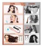 Generic Plastic-Stainless Steel Automatic Hair Curler (Pink) - Image 4