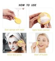 Generic Sponge Makeup Removal Sponge 12Pcs Set (Multicolor) - Image 3
