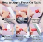 Generic ABS 576 Pcs Nails Set (Multicolor) - Image 3