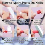 Generic ABS 576 Pcs Nails Set (Multicolor) - Image 3