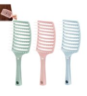 Generic Plastic Detangling Hair Brush (Multicolor) - Image 2