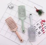 Generic Plastic Detangling Hair Brush (Multicolor) - Image 5