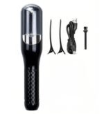 Generic Stainless Steel Cordless Split End Hair Trimmer (Black)