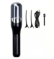 Generic Stainless Steel Cordless Split End Hair Trimmer (Black)