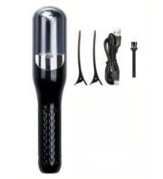 Generic Stainless Steel Cordless Split End Hair Trimmer (Black) - Image 2