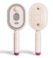 Generic Plastic Handheld Steam Hair Brush Comb (Multicolor) - Image 2
