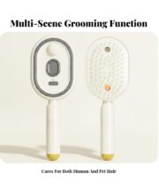 Generic Plastic Handheld Steam Hair Brush Comb (Multicolor) - Image 4