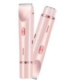 Generic Plastic-Stainless Steel Dual Head Electric Shaver (Pink)
