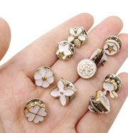 Generic Pack of 2 Metal 20 Pieces Brooch Pin for Women Jeans Shirt Coat Dress Clothes Sweater Hat Bags Brooch (Multicolor) - Image 3